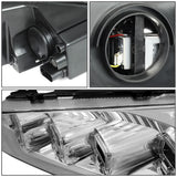 2015-2018 Ford Focus Sequential Halo Projector Headlights Chrome