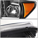 2008-2017 Toyota Sequoia/Tundra LED DRL Projector Headlights Black