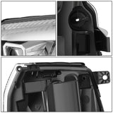 2007-2014 Cadillac Escalade Projector LED Switchback Headlights Chrome