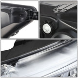 2019-2023 Ford Ranger LED DRL Chrome Headlights with Clear Corners