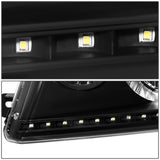 04-08 Ford F-150 / 06-08 Lincoln Mark LT LED DRL Headlights - Black