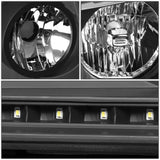04-08 Ford F-150 / 06-08 Lincoln Mark LT LED DRL Headlights - Black