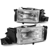 94-02 Dodge Ram OEM Style Chrome Housing Headlights - 2PC