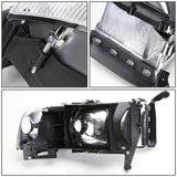 94-02 Dodge Ram OEM Style Headlights Chrome Housing 4PC Kit