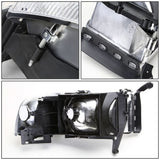 94-02 Dodge Ram OEM Style Right Headlight - Chrome Housing