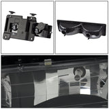88-93 Chevrolet C10 Black Housing Clear Corner Headlights 8PC Set