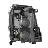 07-14 Cadillac Escalade Black Housing Clear Corner Headlights