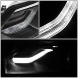 2018-2021 Chevrolet Equinox Projector LED DRL Headlights Black Housing