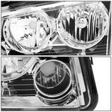 06-10 Dodge Charger Chrome Housing Headlights w/ Amber Corner