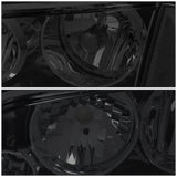 2006-2010 Dodge Charger Smoke Housing Headlights with Clear Corner