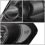06-16 Chevrolet Impala / Monte Carlo Black Housing Headlights
