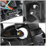06-16 Chevrolet Impala / Monte Carlo Black Housing Headlights