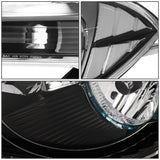 08-12 Chevrolet Malibu Black Housing Clear Corner Headlights