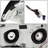 08-12 Chevrolet Malibu Black Housing Clear Corner Headlights