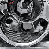 2005-2010 Chrysler 300 Clear Chrome Front Projector Head Lights Pair