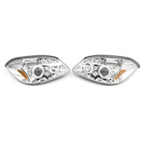 2005-2010 Chevy Cobalt 2007-2009 Pontiac G5 2005-2006 Pursuit LED Halo Head Lights Chrome Housing Clear Lens Pair