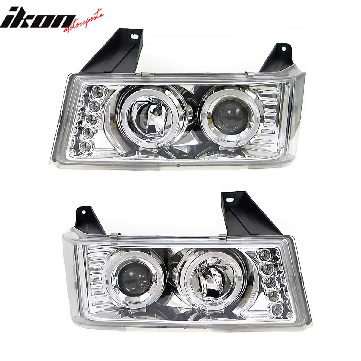 Clearance! 2004-2010 GMC Canyon Chevy Colorado Projector Headlights Clear Lens