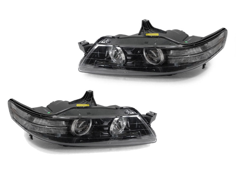 2007-2008 Acura Tl Black Clear D2s Housing Projector Headlight W/ Zkw-R Lens