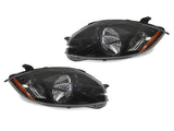 2006-2009 Mitsubishi Eclipse Black Housing Headlights