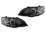 2005-2007 Subaru Legacy Clear Black Projector Headlight