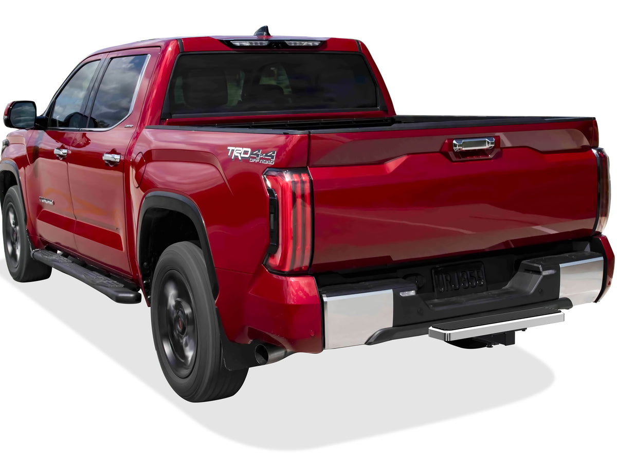 Stainless Steel Rear Hitch Step Universal Class 3 Hitch Step, 5-Inch iStep Style Rear Hitch Step, 26-inch Long HS09CAB4C