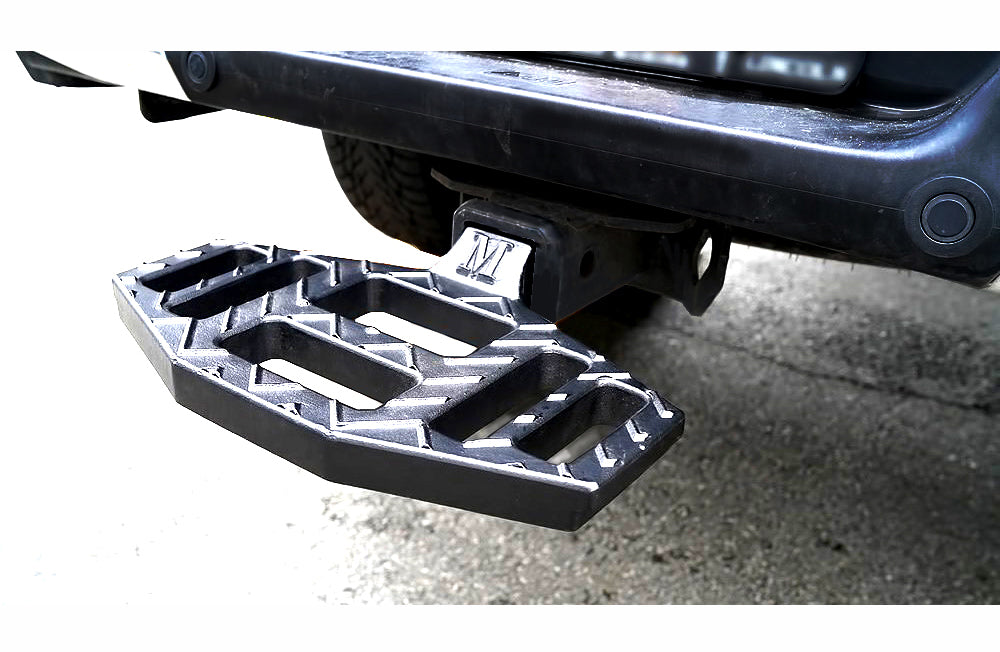 Iron Rear Hitch Step Universal Class 3 Hitch Step, Fits all 2" receiver hitch\ Width 12" (Without Pin Lock/Stablier and Hardware) HS19CAA2B