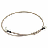4AN PTFE 3' turbo braided oil feed line