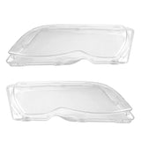 Fits 02-05 BMW E46 3-series Clear Head Lights Headlamp Lense Cover