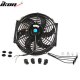 10in Pull Push Electric Radiator Engine Cooling Fan W/ Mount Kit