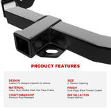 Carbon Steel Rear Hitch Class 3 2007-2011 Honda CR-V HT18CBF10
