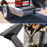 Carbon Steel Rear Hitch Class 3 1992-2000 Mitsubishi Montero 2 & 4 Door, Excl. Sport HT18CFF58