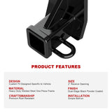 Carbon Steel Rear Hitch Class 3 1992-2000 Mitsubishi Montero 2 & 4 Door, Excl. Sport HT18CFF58
