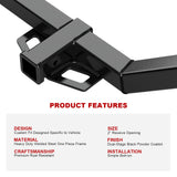 Carbon Steel Rear Hitch Class 3 2013-2018 Hyundai Santa Fe Sport \2014-2015 Kia Sorento HT18CJA52
