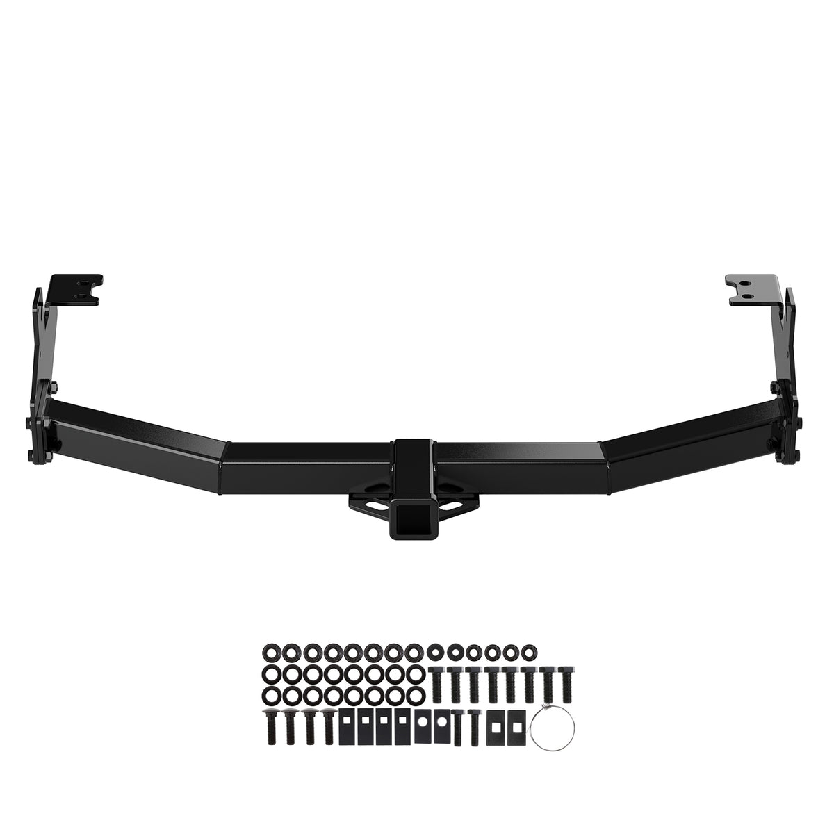 Carbon Steel Rear Hitch Class 3 2004-2012 Chevrolet Colorado/2004-2012 GMC Canyon/2006-2009 Isuzu I-series Pickup HT24CAB65