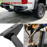Carbon Steel Rear Hitch Class 3 2004-2012 Chevrolet Colorado/2004-2012 GMC Canyon/2006-2009 Isuzu I-series Pickup HT24CAB65