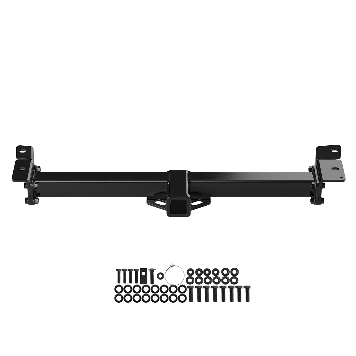 Carbon Steel Rear Hitch Class 3 1997-2006 Jeep Wrangler , Incl. with Tube Bumper and Rubicon HT24CAC41