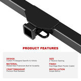 Carbon Steel Rear Hitch Class 3 2003-2011 Honda Element (Excluding SC) HT24CAE31