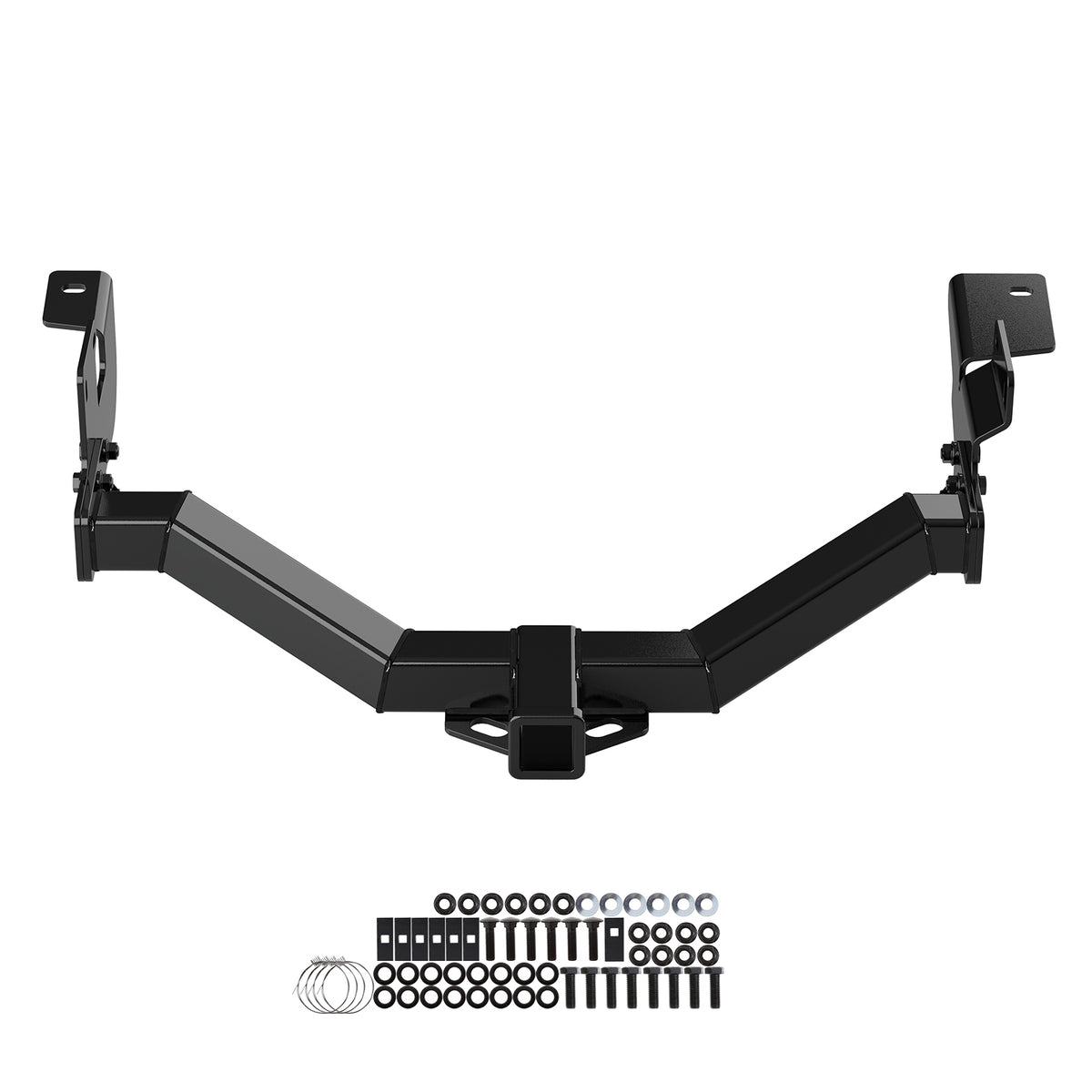 Carbon Steel Rear Hitch Class 3 2005-2011 Mercury Mariner\2005-2006 Mazda Tribute\2008-2011 Mazda Tribute\2005-2012 Ford Escape\Excluding Factory 1.25 in. Receiver HT24CAF55