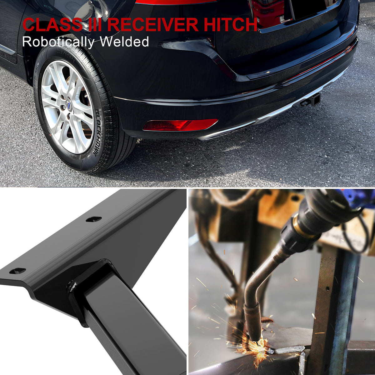 Carbon Steel Rear Hitch Class 3 2010-2017 Volvo XC60  HT24CAI21