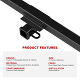 Carbon Steel Rear Hitch Class 3 2010-2017 Volvo XC60  HT24CAI21