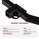 Carbon Steel Rear Hitch Class 3 2007-2011 Honda CR-V HT24CBF10