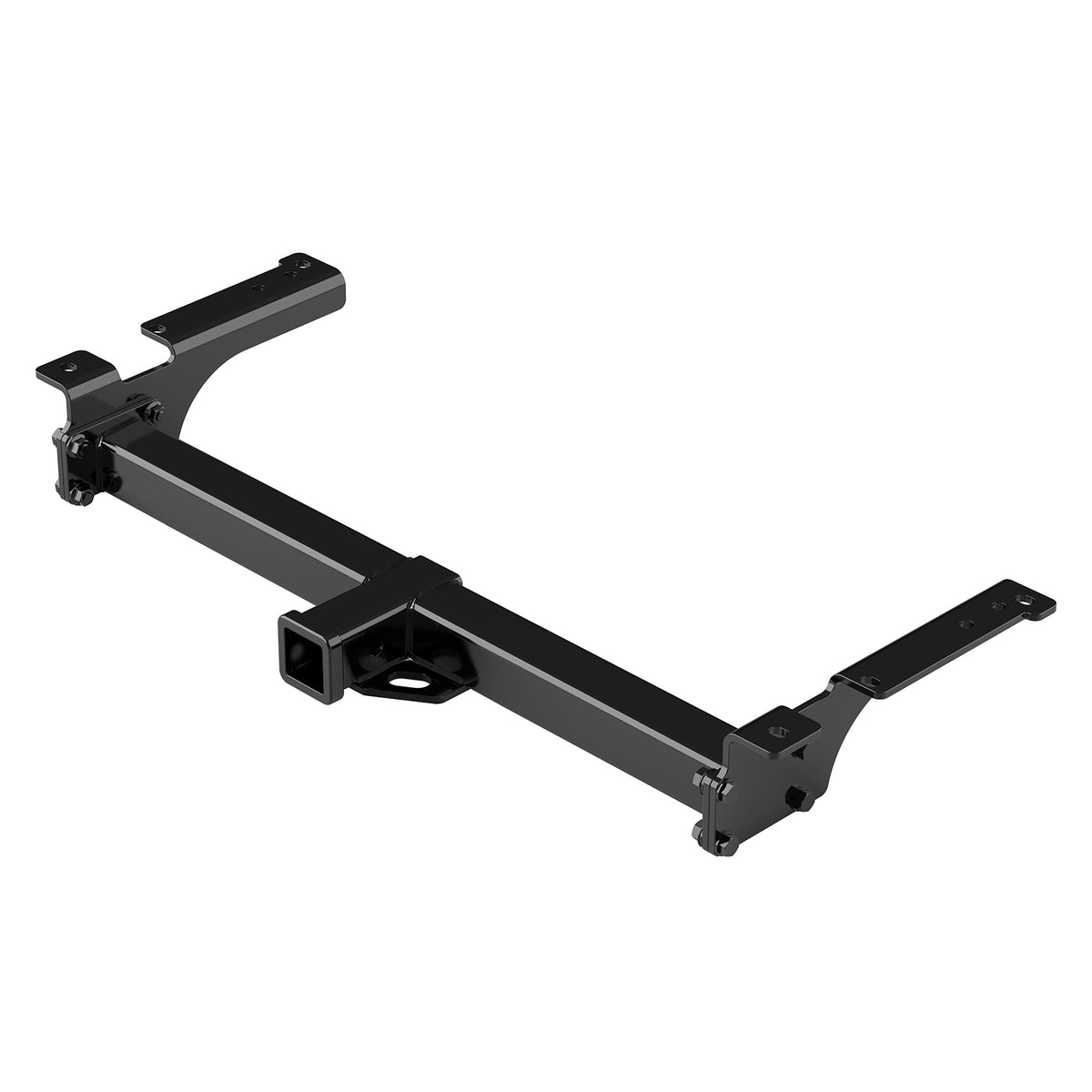 Carbon Steel Rear Hitch Class 3 1975-1998 Ford E-150 Econoline/E-250 Econoline/E-350 Econoline\1999-2002 Ford E-150 Econoline/E-250 Econoline/ E-350 Super Duty\2003-2006 Ford E-150/E-250/ E-350 Super Duty  HT24CCF76