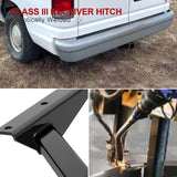 Carbon Steel Rear Hitch Class 3 1975-1998 Ford E-150 Econoline/E-250 Econoline/E-350 Econoline\1999-2002 Ford E-150 Econoline/E-250 Econoline/ E-350 Super Duty\2003-2006 Ford E-150/E-250/ E-350 Super Duty  HT24CCF76