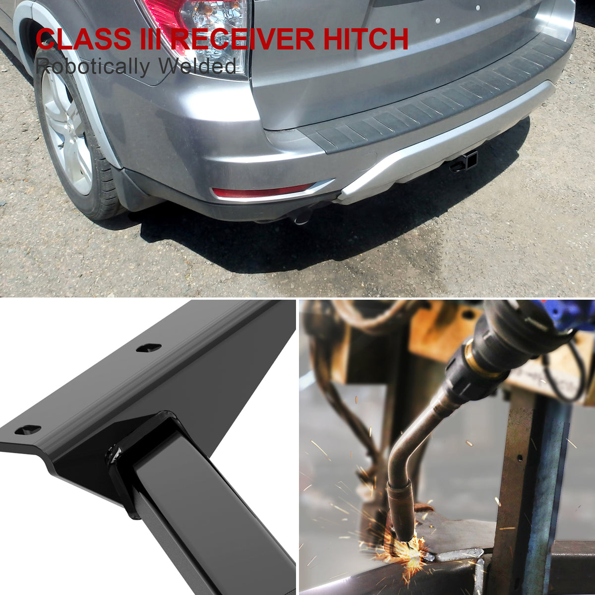 Carbon Steel Rear Hitch Class 3 2009-2013 Subaru Forester HT24CGC70