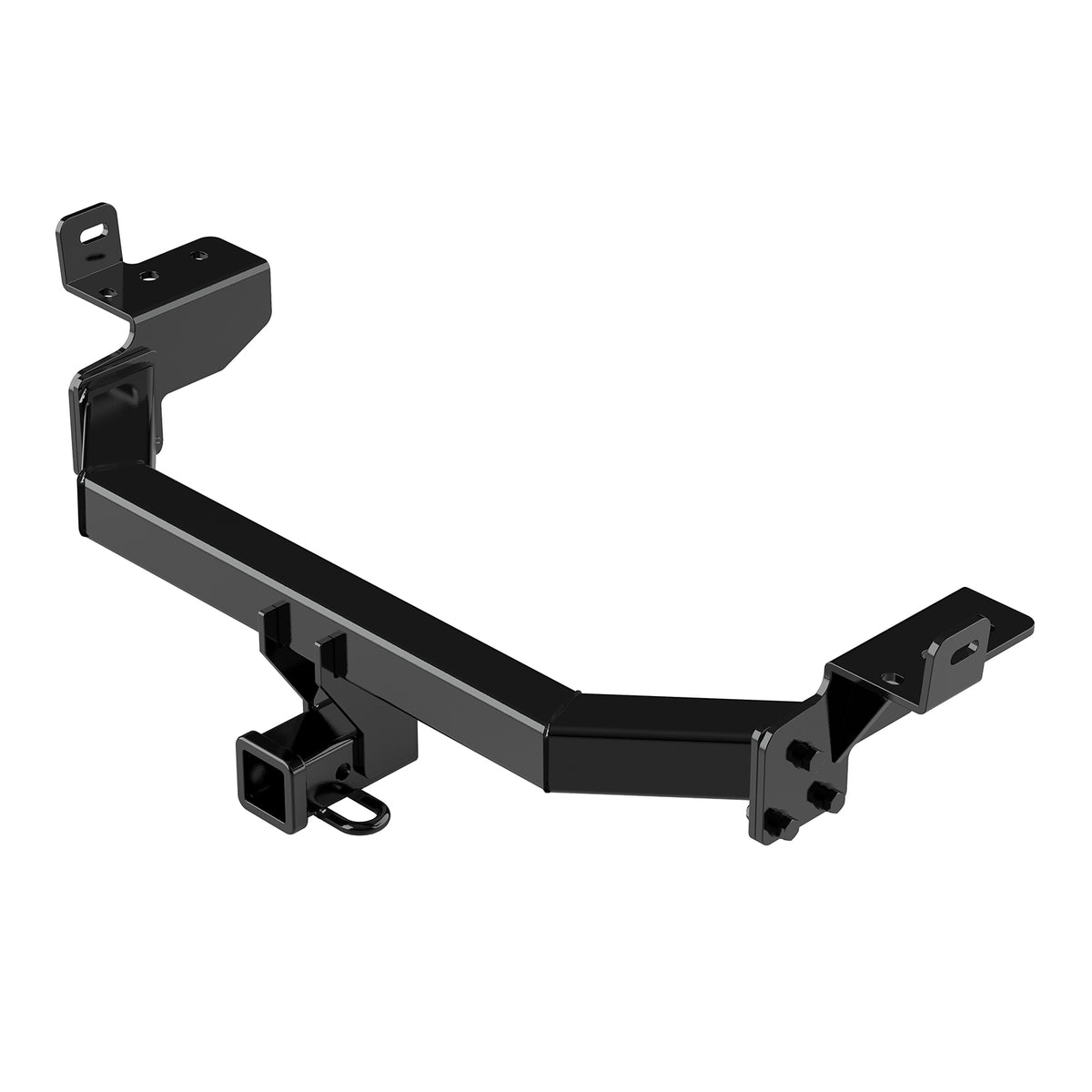 Carbon Steel Rear Hitch Class 3 2014-2015 Jeep Cherokee (Latitude/Limited/Sport/Trailhawk)\ 2016 Jeep Cherokee(Trailhawk/Sport/Overland/Limited/Latitude/75th Anniversary)\ 2017-2018 Jeep Cherokee (Latitude/Limited/Sport/Trailhawk/Overland) HT24CJA72
