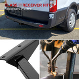 Carbon Steel Rear Hitch Class 3 2015-2024 Ford Transit-150/Transit-250/Transit-350\2022-2024 Ford E-Transit  HT24CJA93