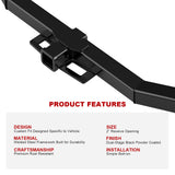 Carbon Steel Rear Hitch Class 3 2014-2019 Toyota Highlander HT24CJB00