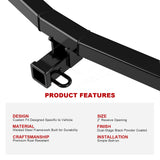 Carbon Steel Rear Hitch Class 3 2017-2026 Honda CR-V All HT24CJC97