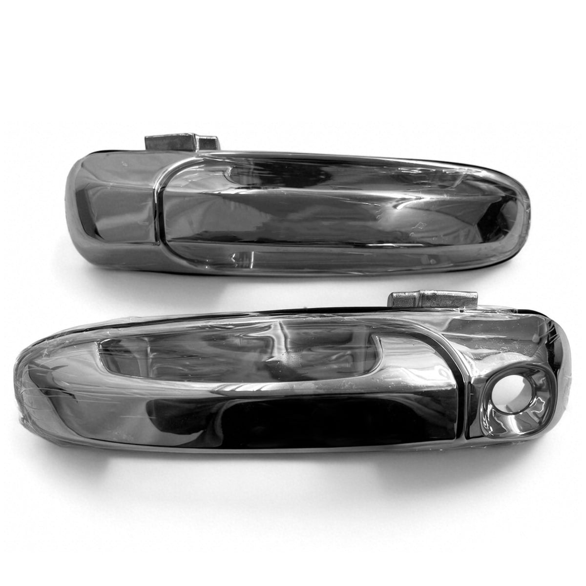2002-2008 Dodge Ram 1500 2500 3500 Side Door Handle Covers Trim with 1 Key Hole