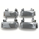 1998-2011 Ford Ranger XL Door Handle Covers Left Right Side Trim Chrome ABS